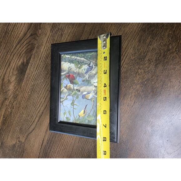 Black Lacquered Jewelry Box Iris Floral Musical Lined Mirror Japan - Works - Picture 3 of 16